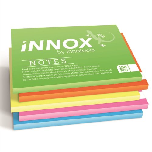Muistilappu Innox Notes 100x70 mm värilajitelma 5 kpl, hinta 13,53€