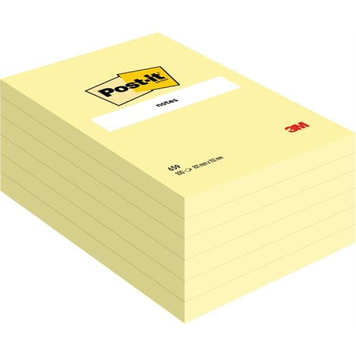 Muistilappu Post-it 659 102x152mm keltainen, hinta 4,15€
