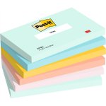 Muistilappu Post-it Beachside värilajitelma 76x127mm 6 kpl