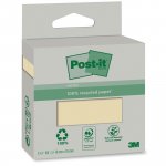 Muistilappu Post-it® eko 76 x 76mm keltainen 2kpl