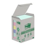 Muistilappu Post-it Recycled 38x51mm pastellivärit 6 kpl