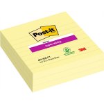 Muistilappu Post-it Super Sticky 101x101 kelt viivat 3 kpl
