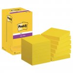 Muistilappu Post-it® super sticky 76 x 76mm keltainen 12kpl