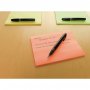 Post-It lappu eli iso muistilappu super sticky meeting notes a5 neon vihreä, keltainen ja punainen
