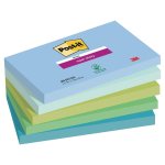 Muistilappu Post-it® super sticky oasis 76 x 127 mm