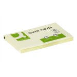 Muistilappu Q-CONNECT 76x127mm FSC keltainen