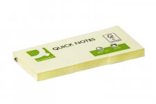 Muistilappu Q-CONNECT Quick Notes 38 x 51 mm keltainen /3
