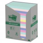 Muistilappu Torni Post-it® eko 76 x 127mm värilajitelma