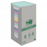 Muistilappu Torni Post-it® eko 76 x 76mm värilajitelma