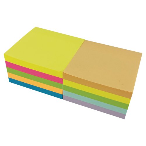 Muistilappukuutio Lyreco premium 75 x 75 mm kevään ja kesän värit 2kpl, hinta 6,15€