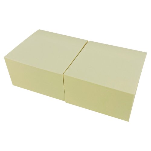 Muistilappukuutio Lyreco premium 75 x 75mm keltainen 1 kpl=2 nidettä 2kpl, hinta 5,07€