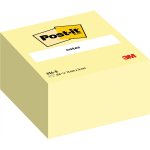 Muistilappukuutio Post-it 636-B 76x76mm keltainen