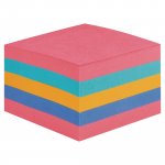 Muistilappukuutio Post-it® super sticky 76 x 76mm sateenkaari