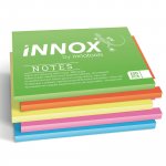 Muistilaput Innox sähköstaattiset 10 x 7cm värilajitelma 5kpl
