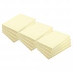 Muistilaput Lyreco 50 x 40mm keltainen 12kpl