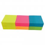 Muistilaput Lyreco premium 50 x 50 mm kesän värit 1 kpl=12 nidettä 12kpl