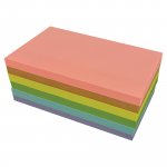 Muistilaput Lyreco premium 75 x 125 mm kevään värit 1 kpl=6 nidettä 6kpl