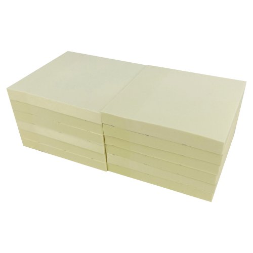 Muistilaput Lyreco premium 75 x 75 mm keltainen 1 kpl=12 nidettä 12kpl, hinta 6,05€