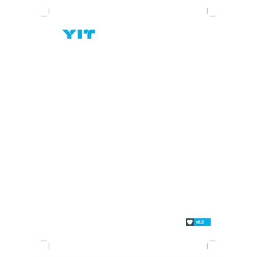 Muistilehtiö A5/10kpl YIT, hinta 14,50€