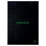 Muistilehtiö Rhodia greenpad nidottu a5/70 viivoilla
