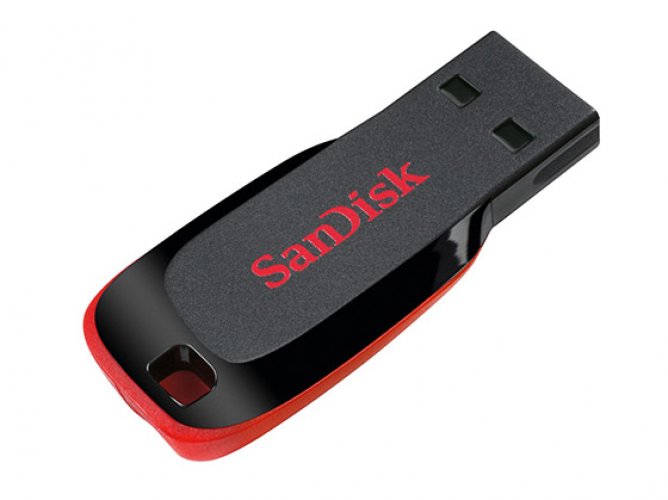 Muistitikku Sandisk Cruzer Blade USB 2.0 128 GB, hinta 18,99€