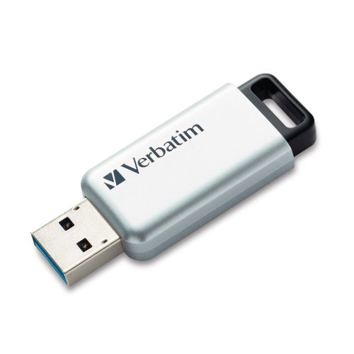 Muistitikku Verbatim secure pro laitesalattu usb 3.2 64gb, hinta 64,86€