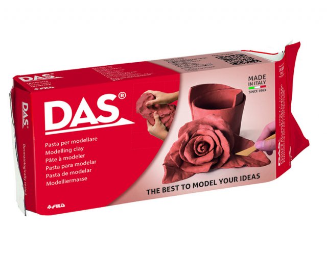 Muovailumassa DAS 1 kg terrakotta, hinta 4,06€