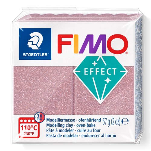 Muovailumassa Staedtler FIMO effect Metallic 57 g ruusukulta, hinta 2,38€