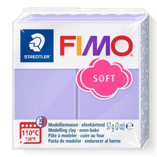 Muovailumassa Staedtler FIMO soft 57 g lila, hinta 2,38€