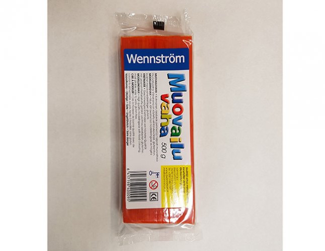 Muovailuvaha Wennström 500 g oranssi, hinta 13,45€