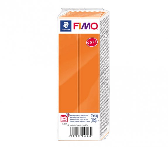 Muovailuvaha Staedtler FIMO soft 454 g oranssi, hinta 16,85€