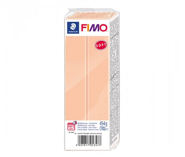 Muovailuvaha Staedtler FIMO soft 454 g persikka, hinta 16,85€