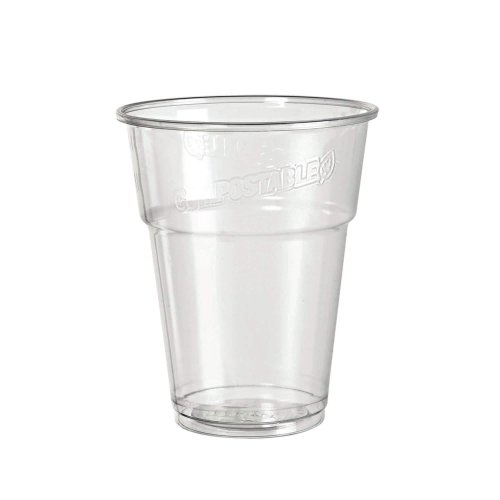 Muovilasi Duni biopak biohajoava 580ml 50kpl, hinta 24,37€