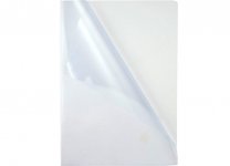 Muovitasku A4 160 mic appelsiinipintainen läpinäkyvä /100