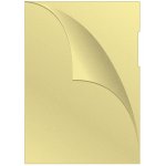 Muovitasku Q-CONNECT A4 120 mic PP app. keltainen LPS /100