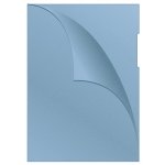 Muovitasku Q-CONNECT A4 120 mic PP app. sininen LPS /100