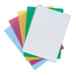 Muovitasku Q-CONNECT A4 120 mic PP värilaj. appelsiini /100