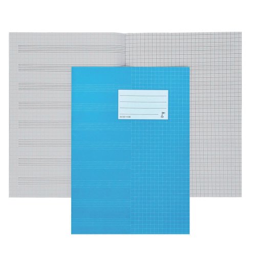 Musiikkivihko 408 a4/20 nuottiviivasto/ruudutettu, hinta 0,98€