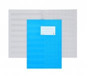 Musiikkivihko Paperipiste 408 A4/20 ruudut + nuottiviivat