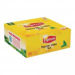 Musta Tee Lipton yellow label 100kpl