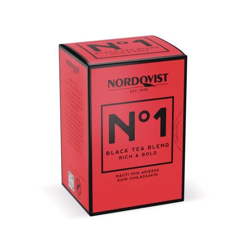 Musta Tee Nordqvist blend no 1 20kpl, hinta 2,99€