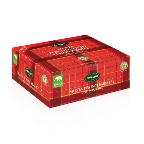 Musta Tee Nordqvist ceylon 100kpl, hinta 5,76€