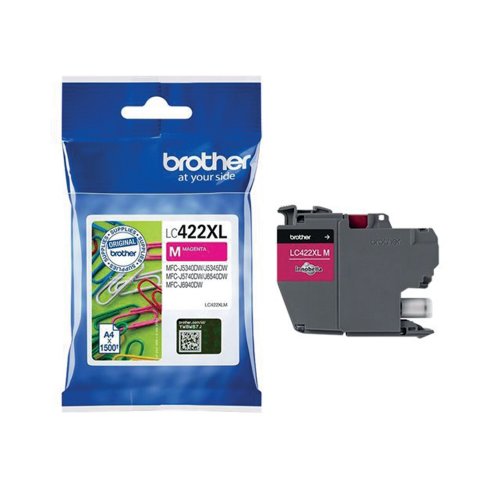 Mustekasetti Brother LC422XLM magenta värikasetti, hinta 35,05€