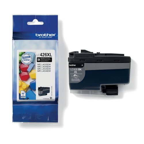 Mustekasetti Brother LC426XLBK musta värikasetti, hinta 55,54€