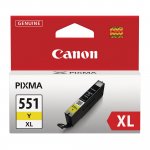 Mustekasetti Canon CLI-551XL keltainen värikasetti