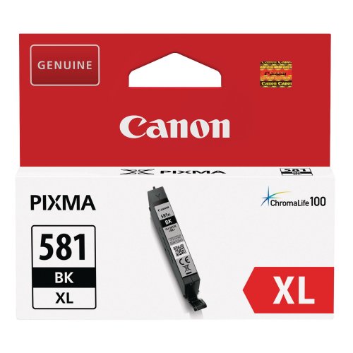 Mustekasetti Canon CLI-581BKXL , musta värikasetti, hinta 19,41€