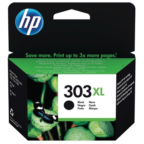 Mustekasetti HP 303XL T6N04AE musta värikasetti, hinta 44,48€