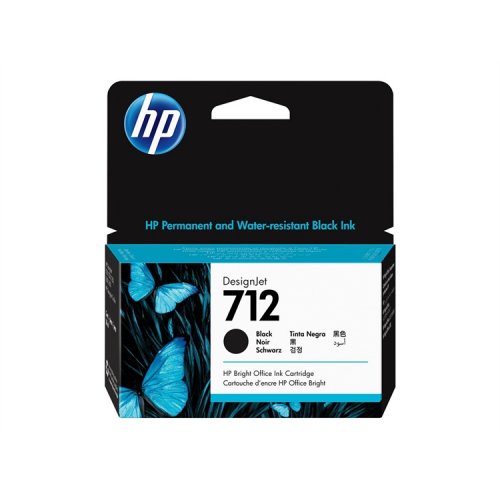 Mustekasetti HP 712 Design Jet musta 38 ml, hinta 43,80€