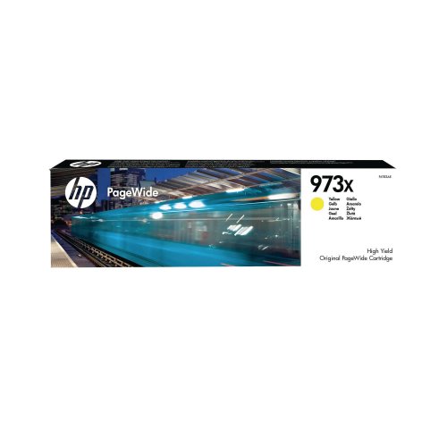 Mustekasetti HP 973X F6T83AE keltainen värikasetti, hinta 142,80€