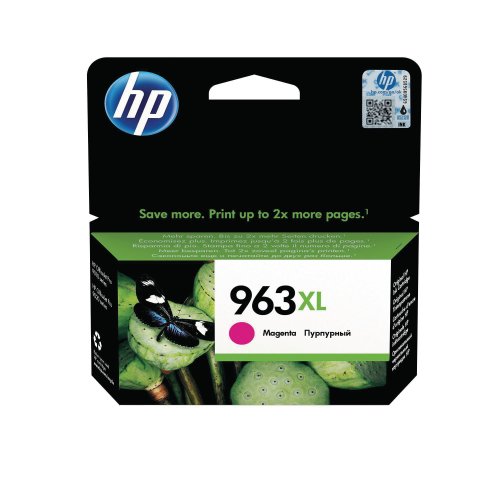 Mustekasetti HP No. 963 XL 3JA28AE magenta värikasetti, hinta 36,60€